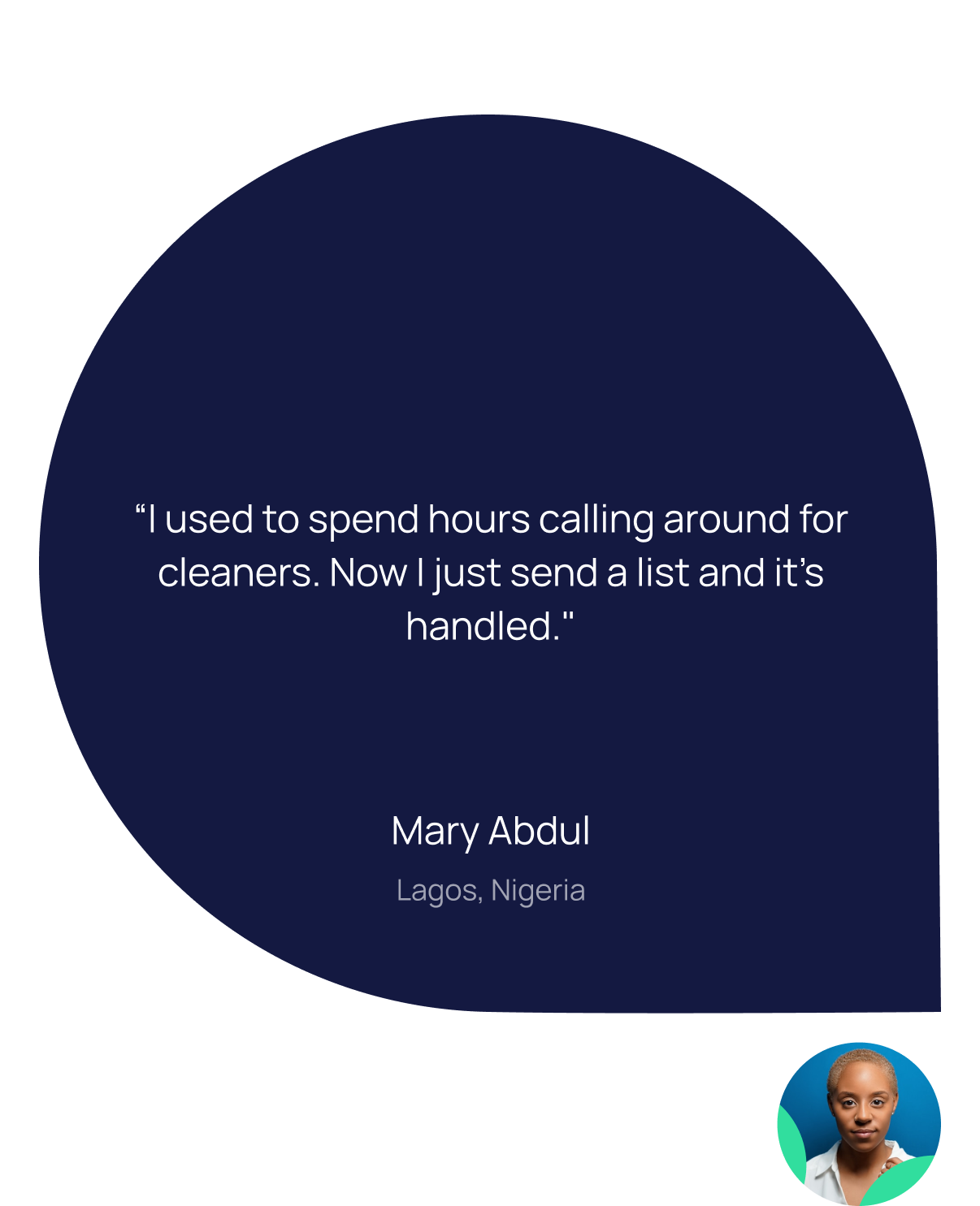 Ngozi Anya testimonial