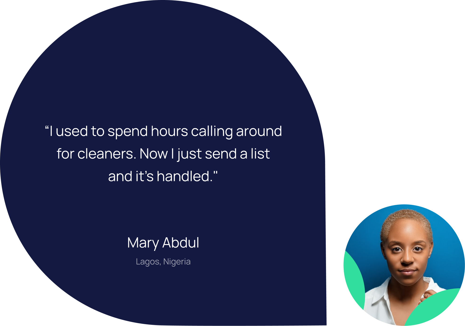 Ngozi Anya testimonial